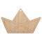 Paper Boat Ship Unfinished Craft Wood Holiday Christmas Tree DIY Pre-Drilled Ornament